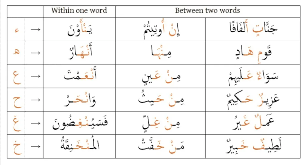 quran reading tajweed